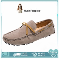 Hush Puppies leather shoes men big size 45 46 47 48