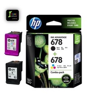 HP 678 BLACK / COLOR / COMBO / TWIN PACK INK Cartridge FOR PRINTER 1515 / 2515 / 2645 / 3545 / 4645