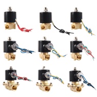 DC12V/24V AC220V Magnetic Valve 2W Series Normally Closed Electric 1/4'' 3/8'' 1/2'' 3/4'' 1'' 1.2''