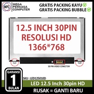 LCD LED Laptop 12.5" Slim 30pin HD/FHD NT125WHM-N42 B125XTN01.0 NT125WHM-N41 Bottom Bolt Mount