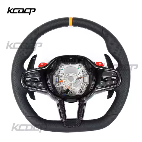 Applicable to the old upgraded new 2025 M4 carbon fiber steering wheel FOR X1 X2 X3 X4 X5 X6 X7 M2 M