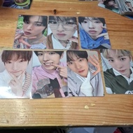 PHOTOCARD OFFICIAL NCT WISH SAKUYA RAKU YUSHI