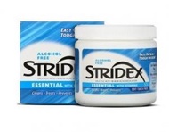 Stridex - 1%水楊酸清潔去痘痘棉片55片 藍色 [平行進口]