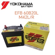 [ Installaton Provided ] M42 EFB | 60B20L/R | B20 L/R ] YOKOHAMA EFB | Car Battery Bateri Kereta | M