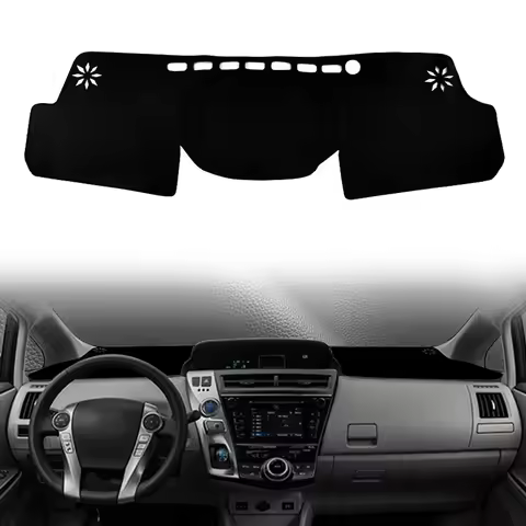 for Toyota Prius V Plus Alpha Hybrid 2012-2019 Prius+ Fit Car Dashboard Cover Sunshade Dash Mat Anti