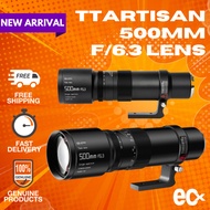 TTArtisan 500mm F6.3 Telephoto Lens Manual Focus Full Frame Wildlife Sports Airplane Photography