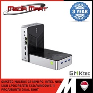 GMKTEC NUCBOX G9 MINI PC – INTEL N150 | 12GB LPDDR5 | 2TB SSD | WINDOWS 11 PRO / UBUNTU DUAL BOOT