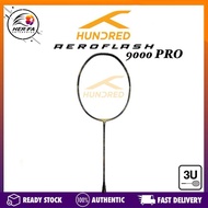 HUNDRED Aeroflash 9000 Pro 3U 88grams Badminton Racket Max Tension 34lbs Attack Racquet