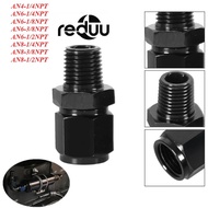 AN4 AN6 AN8 Fuel Oil Hose Straight Swivel Adapter Fittings Female to 1/4NPT 1/2NPT 1/8NPT 3/8NPT Mal
