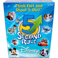 [sgstock] 5 Second Rule Disney Edition — Fun Family Game About Your Favorite Disney Characters — Age