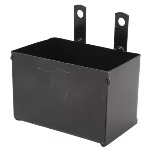 Battery Carrier Case Black Rustproof Sturdy Structure for 50cc To 125cc ATV Motorbike Dirt Bike Batt