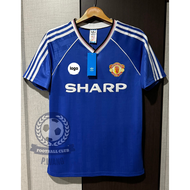 Retro เสื้อฟุตบอลย้อนยุค แมนยู 1989/1990 Limited Edition พร้อมชื่อเบอร์นักเตะ-แมนยู