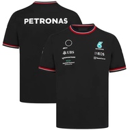 AMG 2022 Formula One Team 3D Printed Shirt Black White Men's Plus-size T-shirt Men's Sport Shirt Chi