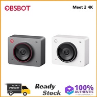 OBSBOT Meet 2 AI-Powered 4K Webcam with Auto Framing, Auto Focus, and Omnidirectional Microphones