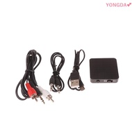 YONGDA💕 อะแดปเตอร์ไร้สายสเตอริโอเพลง1ชุด KN321 KN319 2 in 1บลูทูธ5.0 4.2เครื่องรับสัญญาณเสียงพร้อมแจ