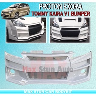 PROTON EXORA TOMMY KAIRA V1 STYLE FRONT BUMPER (TOMMY KAIRA V1) BUMPER DEPAN FOR EXORA FIBER BUMPER 