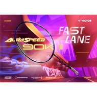 Victor Auraspeed 90K II-B 4U Badminton Racket (ARS-90KII-B) with stringing