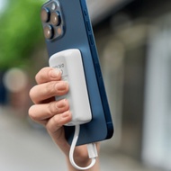 WIWU 2in1 Ark 2000mAh M22 backup battery for Ultra Watch Series 9/10 smart Watch, Phone