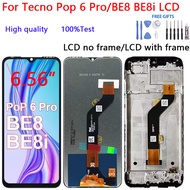 For Tecno Pop 6 Pro/BE8 BE8i LCD Display Touch Screen Digitizer Glass Assembly Repair Parts