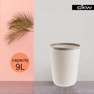Trash can / Round wastebasket 9 Liter DKW HH-205 Thailand