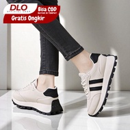 DLO C020 Women's White Sneakers Casual Sport Shoes Trendy Fashionable