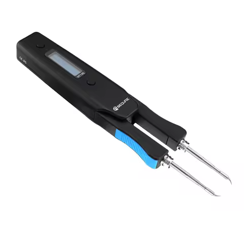 SEQURE HT140 2-IN-1 Hot Tweezers & Soldering Iron Compatible with C210 Tip Portable Desoldering Twee