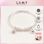 LAMY Generate Sound Silver Anklet 9018 baby Anklet - High quality Silver Anklet