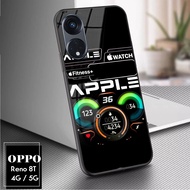 Softcase Kaca OPPO RENO 8T - [AM562] - Softcase kaca akrilik RENO 8T 4G/5G - Casing OPPO RENO 8T 4G - Case Unik - Case lucu - Kesing hp - Case handphone - Softcase mewah