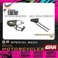 MONORACK GIVI (SR/SRV/SRX/J RACK/WITH LED) FOR ALL ZONTES MOTORCYCLES ZT368G, ZT350E,ZE350D,ZT 350D/