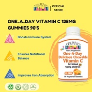21st Century One-A-Day Chewable Vitamin C 125mg 90 Gummies (For Children)