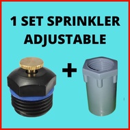 SPRINKLER AIR IRIGASI TANAMAN PERTANIAN SPRINKER ADJUSTABLE ALAT SIRAM SEPRINGKLER TAMAN SPRINKLER K