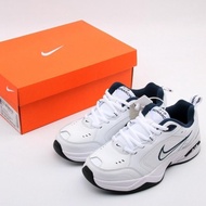 100% original true label air monarch shoes white and blue for men and women 2022
