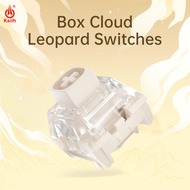 Kailh BOX Cloud Leopard Keyboard Switch Mechanical Keyboard 5pins Clicky Switch for DIY Gaming