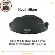 Hood Nikon HB-23 HB-23 for AF-S 17-35mm F/2.8 D IF-ED AF 18-35mm F/3.5-4.5