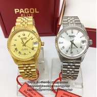 100% Original Swiss Pagol Elite Men Sapphire Vintage Classic Automatic Analog Watch 282324GP 282324SS-FS