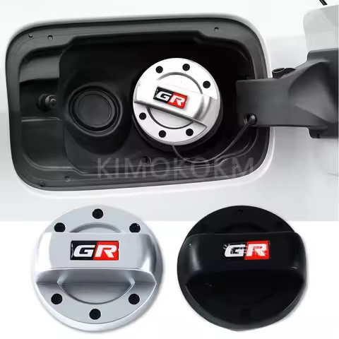 1pcs Aluminium Car Engine Oil Cap For Toyota For GR Style Emblem Oil Tank Cap Oil Filler Caps Auto R