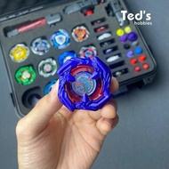 BEYBLADE X BX-00 COBALT DRAKE 4-60 F METAL COAT BLUE PRIZE BEY LIMITED EDITION CODE 1377