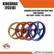 Kingdrag FG510 sport rim depan belakang siap bearing king drag Y15ZR Y125zr Y15 Exciter