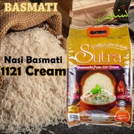 Basmati Rice Long Grain 1121 Nasi Biryani Mandy Imported Saudi Arabia Packing 5Kg