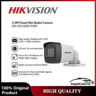 HIKVISION 2MP DS-2CE16D0T-EXIF OUTDOOR EXIR FIXED MINI BULLET CAMERA (2.8mm/3.6mm)