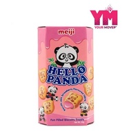 Meiji Hello Panda Biscuits Strawberry 50g