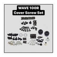 HONDA WAVE100-R COVER SCREW SET // WAVE100R WAVE 100R WAVE100R BODY COVER SCREW SKRU FRONT COVER HAN