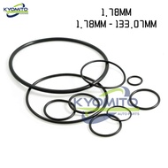 1.78MM CS NBR Sealing O-Ring Rubber Ring Black O Ring Gasket 1/16 INCH 1/16 寸 O型圈  ID 1.78MM - 133.0