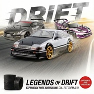 1:10 2.4Ghz Turbo [TURBO 70KM/H] RC Car Drift 4wd High Speed Racing Car 43cm Large Drift RC