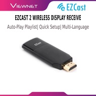 EZCast 2 Wireless Display Receiver 4K HDMI Mirroring Dongle Android iOS Windows Mac WiFi 5G Voice Co