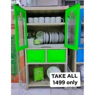 Ate Jhen Dish Cabinet complete set for CO purposes only