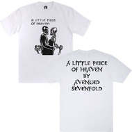 Avenged sevenfold - a little piece of heaven - Tshirt kais band avenged - kaos a7x kaos logam Kapas 