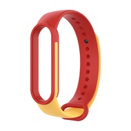 สายสมาร์ทวอทช์ สายนาฬิกา ซิลิโคน Mi Band 3 4 5 6 นาฬิกา Smart Watch Xiaomi สมาร์ทวอช สายสำรอง สายซิลิโคน / COCO-3c