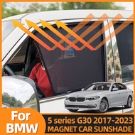 Car Sunshade for BMW 5 Series G30 2017-2023 Front Windshield Rear Side Window Sunshade Visor 520d 54