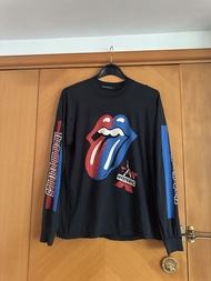 Hysteric Glamour x Rolling Stones 聯名長袖T恤日本製